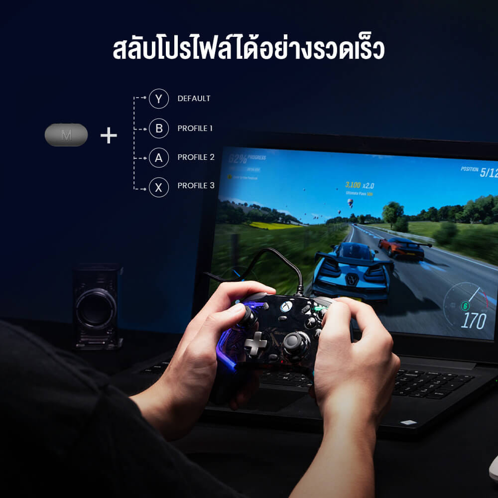 จอยเกม GAMESIR KALEID - TRANSPARENT